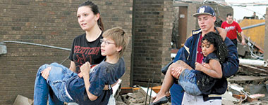 disaster relief efforts